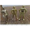Image 2 : Lot of 3 - C-3PO Star Wars Figures 1977/1995/1998