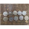 Image 1 : 10 Old Canadian Nickels