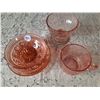 Image 1 : Pink Glass Dishes