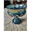 Image 1 : Blue Carnival Pedestal Dish