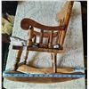 Image 2 : Handbuilt Child/Doll Rocking Chair