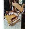 Image 3 : Handbuilt Child/Doll Rocking Chair