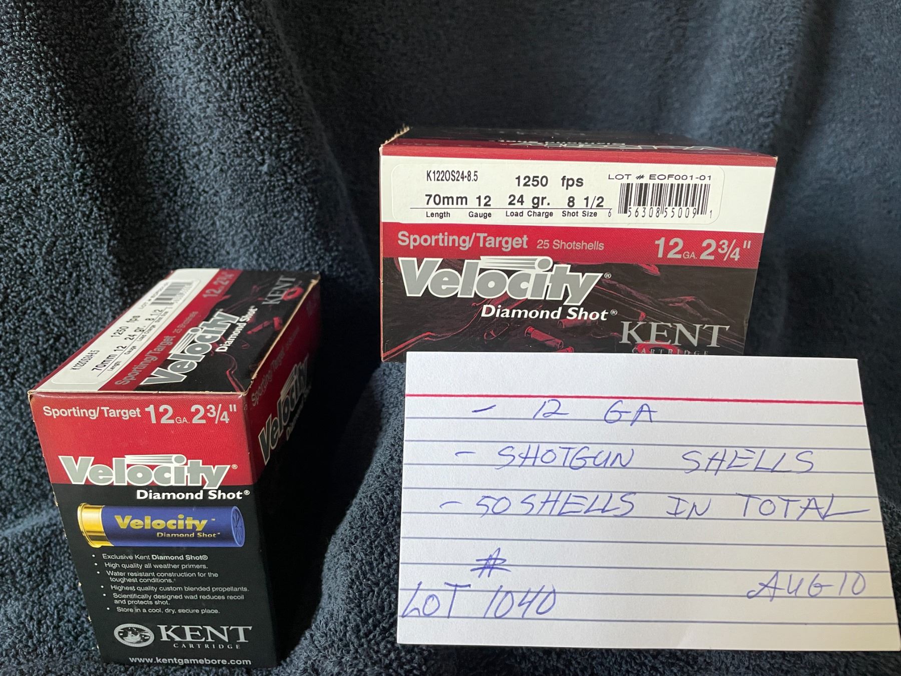 12 Ga Shell Card 12 GA Shotgun Shells - Schmalz Auctions