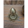 Image 4 : Vintage brass Incense Burner with Lid