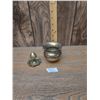 Image 5 : Vintage brass Incense Burner with Lid