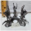 Image 3 : Vintage Pewter Fairie Stand