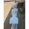Image 4 : Tall lady statue and plant stand - 4ft H x 20"W