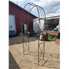 Image 1 : Large metal garden archway - 8ft H x 44"W
