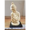 Image 1 : Vintage "A. Santini" Mother and infant sculpture