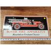 Image 1 : Boyer Firetruck tin sign - repro - 20.5x10"