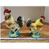 Image 4 : Pair of ceramic rooster and hen