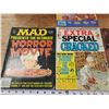 Image 2 : 4 Vintage Mad & Cracked comic books
