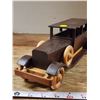 Image 2 : Nice walnut & oak toy touring car
