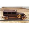 Image 3 : Nice walnut & oak toy touring car
