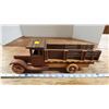 Image 3 : Walnut & Oak wooden toy truck