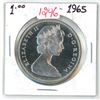 Image 1 : 1965 Canadian Silver Dollar