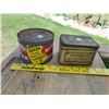 Image 1 : Vintage tins - Blue Ribbon and Senator tobacco tins