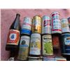 Image 2 : lot of antique beer cans and bottles