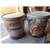 Image 1 : two lowneys hard candy tins