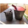 Image 1 : pair of antique fuel cans