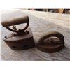 Image 1 : two vintage irons