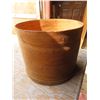 Image 1 : 14" tall 16" diameter wooden basket