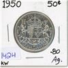 Image 1 : 1950 Canadian 50 cents; Silver