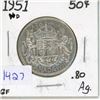 Image 1 : 1951 Canadian ND 50 cents; Silver