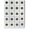 Image 2 : Page of 20 Canadian 25 cent coins; various years