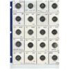 Image 1 : Page of 20 Canadian 25 cent coins; various years