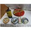 Image 1 : macgregor shaving cream , durex tape , antique coasters , tins