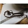 Image 3 : antique bowl , rat traps , vermin traps , horse shoe