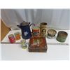 Image 1 : lot of collectibe tins