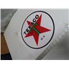 Image 2 : 12x12" texaco sticker for gas glow globe