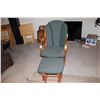 Image 1 : Glider rocker and footstool