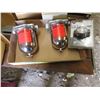 Image 1 : two MSA airline filters and a head lamp