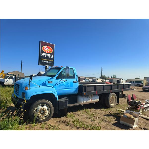 1997 GMC 7500 5spd Propane flat deck - VIN: 1GDL7H1P2VJ510480