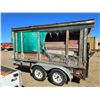 Image 4 : tandem axle custom enclosed trailer - 11ft by 7ft VIN: 4P5U8122992136939
