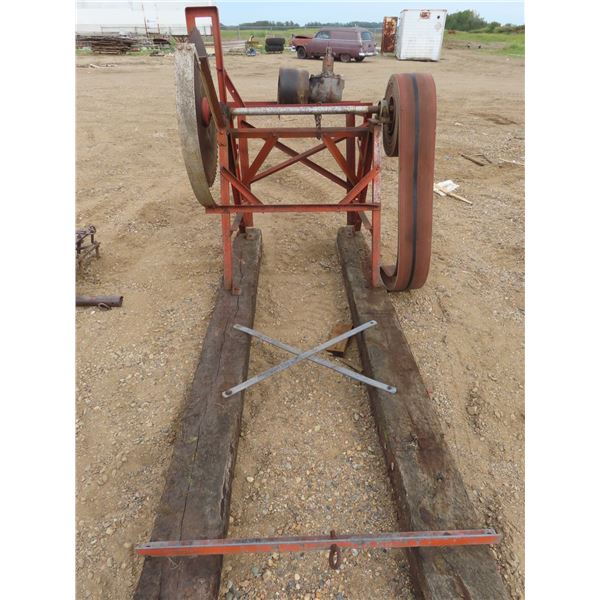 belt driven saw mill