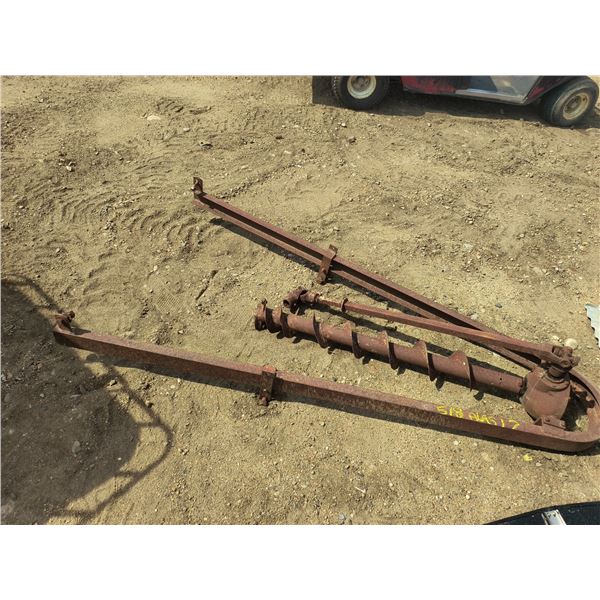 PTO driven earth auger - 3ft long