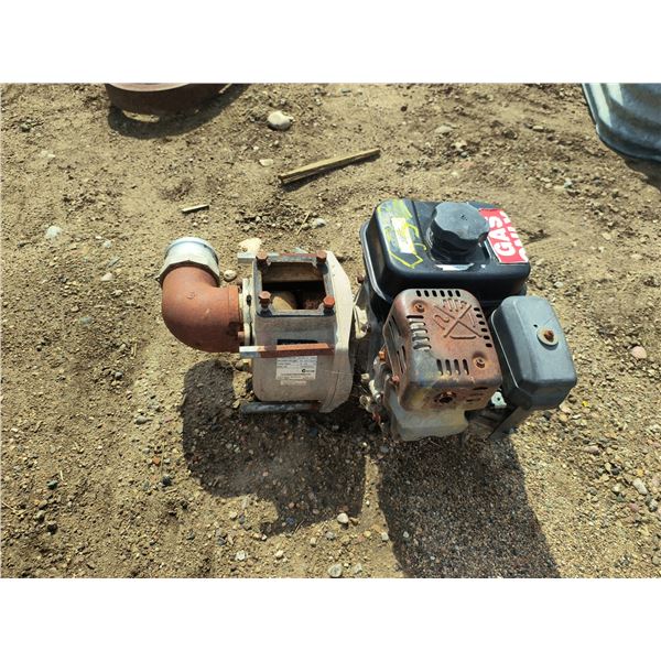 gas engine with partial pump - good compression