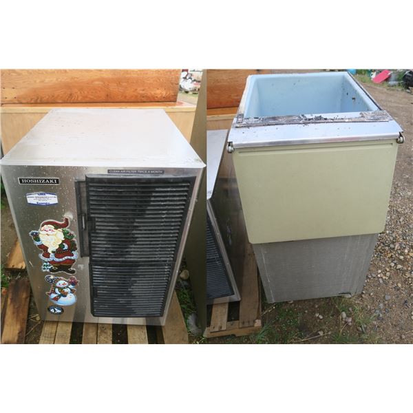 commercial ice maker - works just needs cleaning