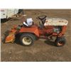 Image 1 : Allis Chalmers 314H yard tractor with rototiller attachment - rebuilt motor