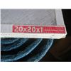 Image 2 : 3 20x20x1 dust stop air filters