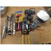 Image 1 : sockets and socket holders , pex pipe cutter , electric stapler