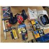 Image 1 : tap wrench , c-clamps , trailer coupler , bandsaw blades , suction cups