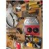 Image 1 : drywall tools , hooks , suction cups , hacksaw