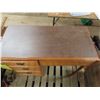 Image 1 : beautiful antique wooden desk 40x18x31" tall