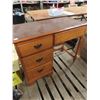 Image 3 : beautiful antique wooden desk 40x18x31" tall