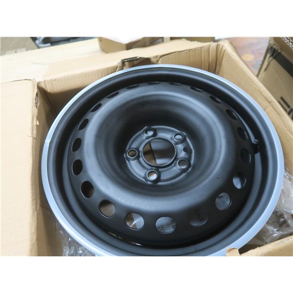 4 16" envy black steal rims